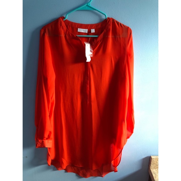 New York & Company Tops - Sheer Blouse New York & Company Tops - Sheer Blouse
